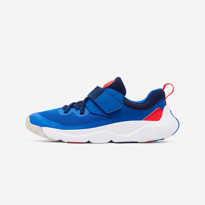 Turnschuhe - Playful Fast Unisex Mittelblau 34 von DECATHLON