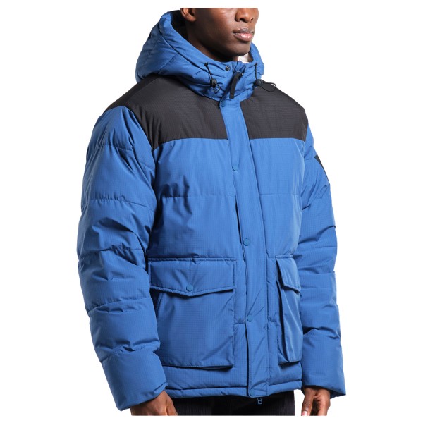 DEDICATED - Puffer Jacket Vasa - Winterjacke Gr L;M;S;XL blau;schwarz/grau von DEDICATED