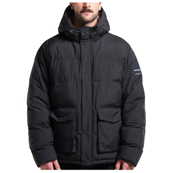 DEDICATED - Puffer Jacket Vasa - Winterjacke Gr L schwarz/grau von DEDICATED