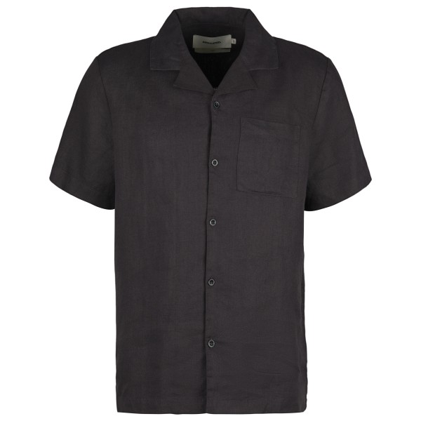 DEDICATED - Shirt Marstrand Linen - Hemd Gr L;M;S;XL;XXL beige;grau von DEDICATED