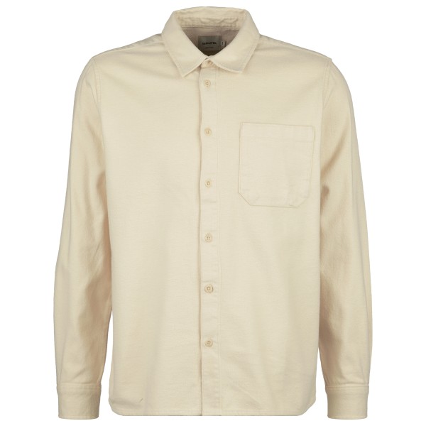 DEDICATED - Shirt Rute Flannel Base - Hemd Gr L beige von DEDICATED