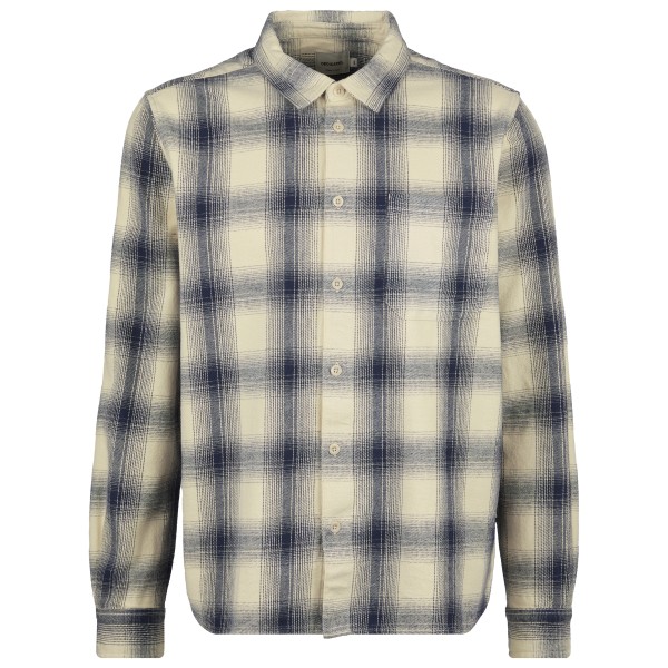 DEDICATED - Shirt Rute Flannel Shadow Check - Hemd Gr L;M;S;XL;XXL grau von DEDICATED