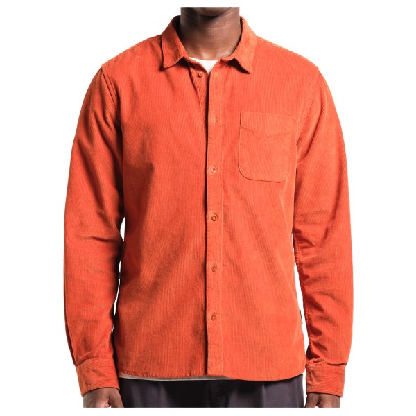 DEDICATED - Shirt Varberg Corduroy - Hemd Gr L;M;S;XL;XXL blau;lila;rot;schwarz von DEDICATED