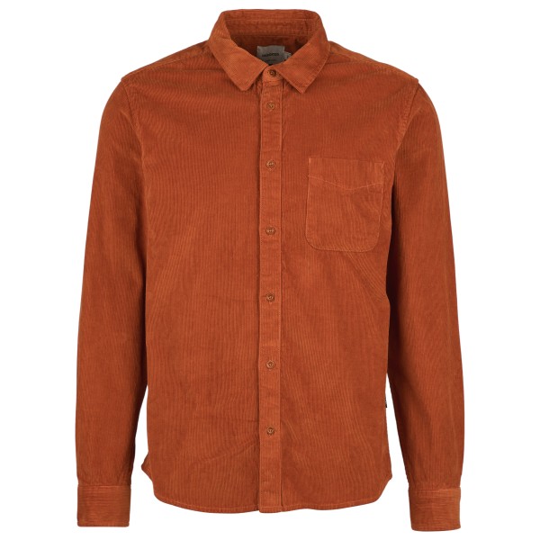 DEDICATED - Shirt Varberg Corduroy - Hemd Gr L rot von DEDICATED