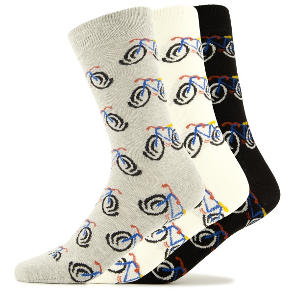 DEDICATED - Socks Sigtuna Happy Bike AOP - Multifunktionssocken Gr 36-40 beige DEDICATED - Socks Sigtuna Happy Bike AOP - Multifunktionssocken Gr 36-40 beige von DEDICATED