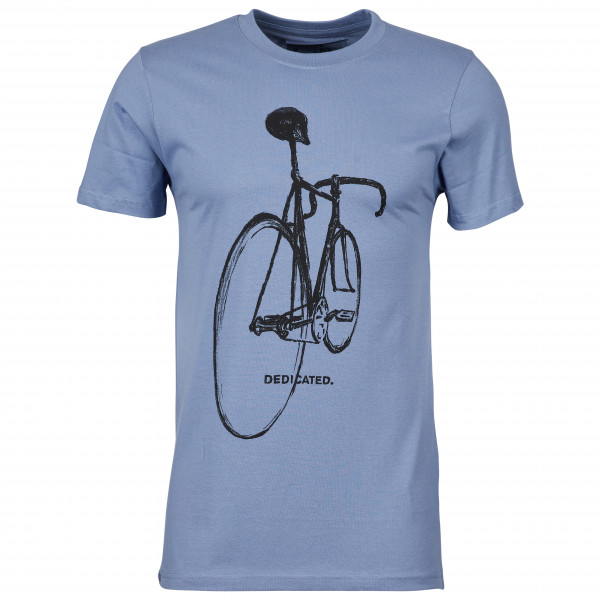 DEDICATED - Stockholm Pencil Bike - T-Shirt Gr L;XL weiß von DEDICATED