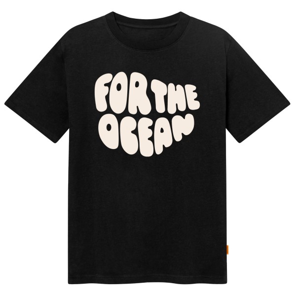 DEDICATED - T-Shirt Gustavsberg Hemp For The Ocean - T-Shirt Gr S schwarz von DEDICATED