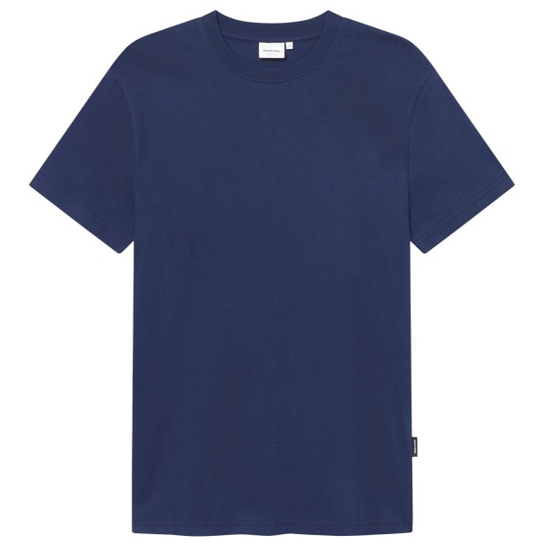 DEDICATED - T-Shirt Stockholm Base - T-Shirt Gr M blau von DEDICATED