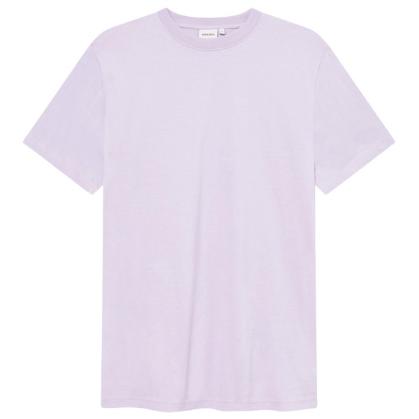 DEDICATED - T-Shirt Stockholm Base - T-Shirt Gr XXL weiß/lila von DEDICATED