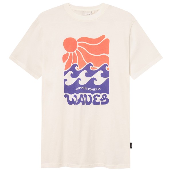 DEDICATED - T-Shirt Stockholm Happy Waves - T-Shirt Gr S weiß DEDICATED - T-Shirt Stockholm Happy Waves - T-Shirt Gr S weiß von DEDICATED