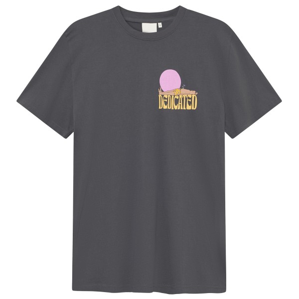 DEDICATED - T-Shirt Stockholm Vacay Logo - T-Shirt Gr M blau von DEDICATED
