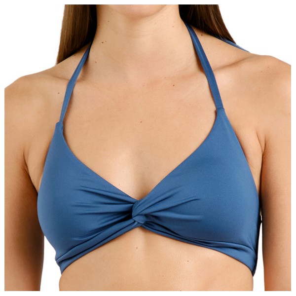 DEDICATED - Women's Bikini Top Gullholma - Bikini-Top Gr S blau von DEDICATED