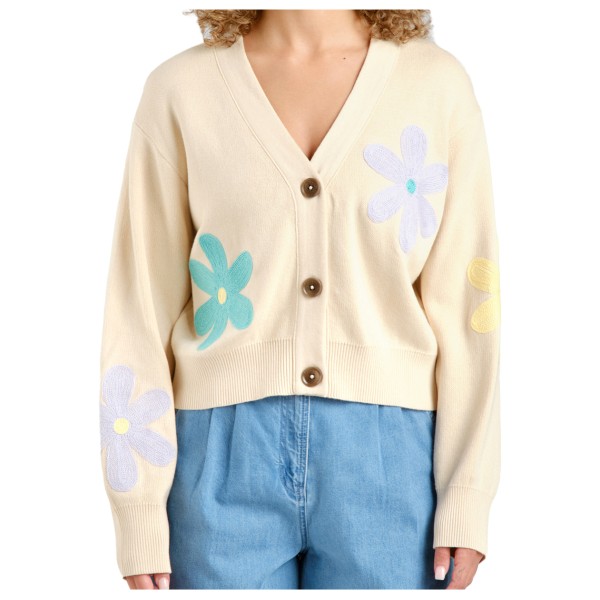 DEDICATED - Women's Cardigan Kanan - Pullover Gr L;M;S;XL;XS beige;blau;braun von DEDICATED