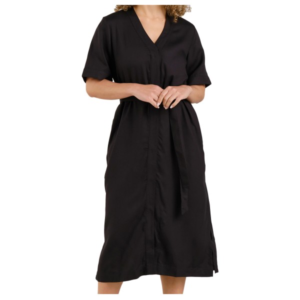 DEDICATED - Women's Dress Kallvik - Kleid Gr S schwarz von DEDICATED