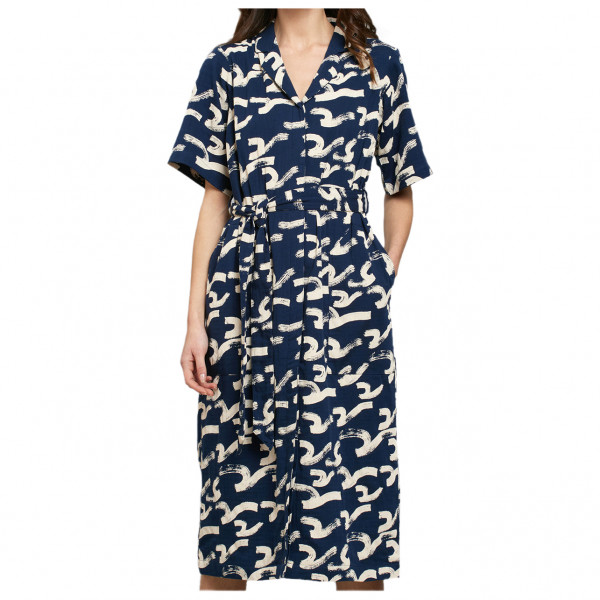 DEDICATED - Women's Shirt Dress Orrefors - Kleid Gr L;M;S;XL;XS grau von DEDICATED