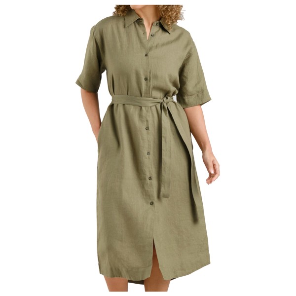 DEDICATED - Women's Shirt Dress Ripa Linen - Kleid Gr S oliv DEDICATED - Women's Shirt Dress Ripa Linen - Kleid Gr S oliv von DEDICATED