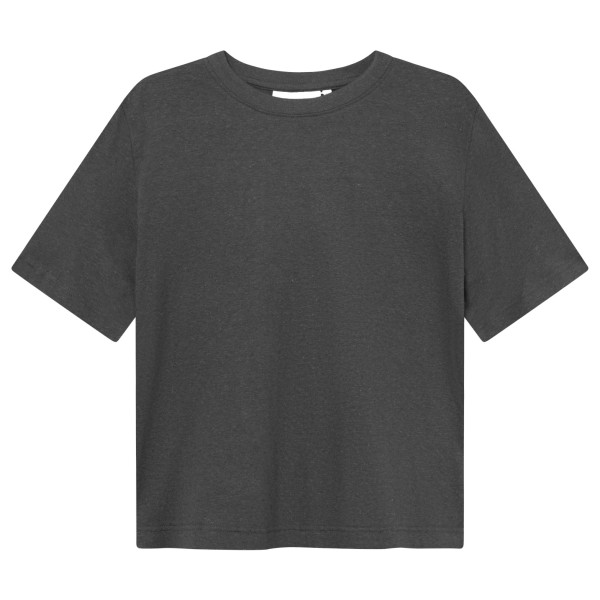 DEDICATED - Women's T-Shirt Vadstena Hemp - T-Shirt Gr M grau von DEDICATED