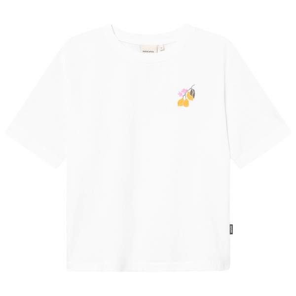 DEDICATED - Women's T-Shirt Vadstena Lemon Branch - T-Shirt Gr L weiß von DEDICATED