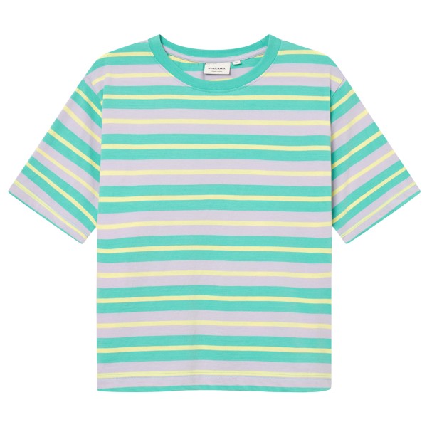 DEDICATED - Women's T-Shirt Vadstena - T-Shirt Gr L;M;S;XS türkis von DEDICATED