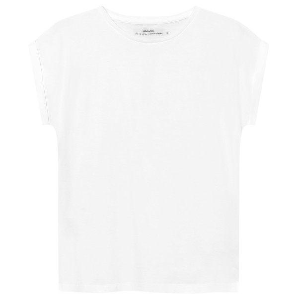 DEDICATED - Women's T-Shirt Visby Base Gr M weiß von DEDICATED