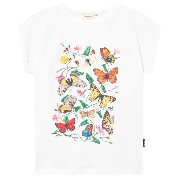 DEDICATED - Women's T-Shirt Visby Butterfly Field - T-Shirt Gr L weiß DEDICATED - Women's T-Shirt Visby Butterfly Field - T-Shirt Gr L weiß von DEDICATED