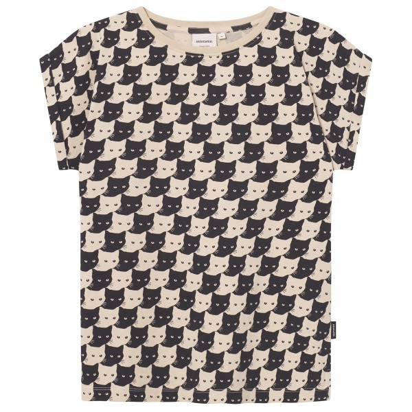 DEDICATED - Women's T-Shirt Visby Pepita Cats - T-Shirt Gr S grau DEDICATED - Women's T-Shirt Visby Pepita Cats - T-Shirt Gr S grau von DEDICATED