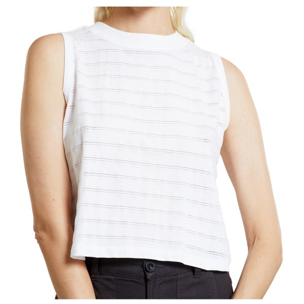DEDICATED - Women's Top Namsos Lace - Top Gr XS weiß von DEDICATED