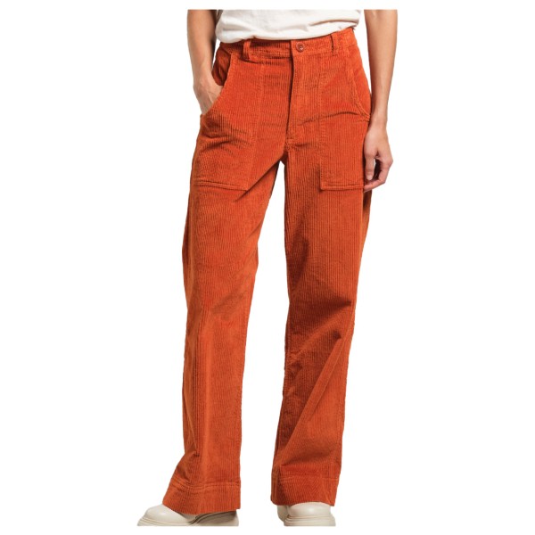 DEDICATED - Women's Workwear Pants Vara Corduroy - Freizeithose Gr L rot von DEDICATED