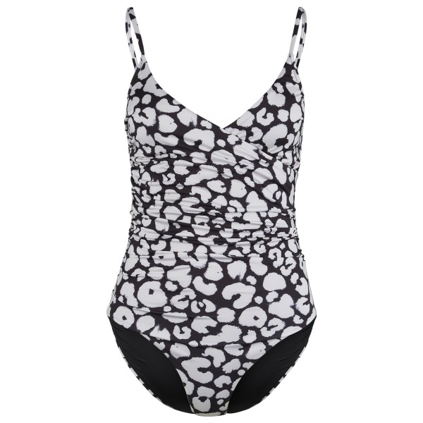 DEDICATED - Women's Wrap Swimsuit Klinte - Badeanzug Gr S grau von DEDICATED