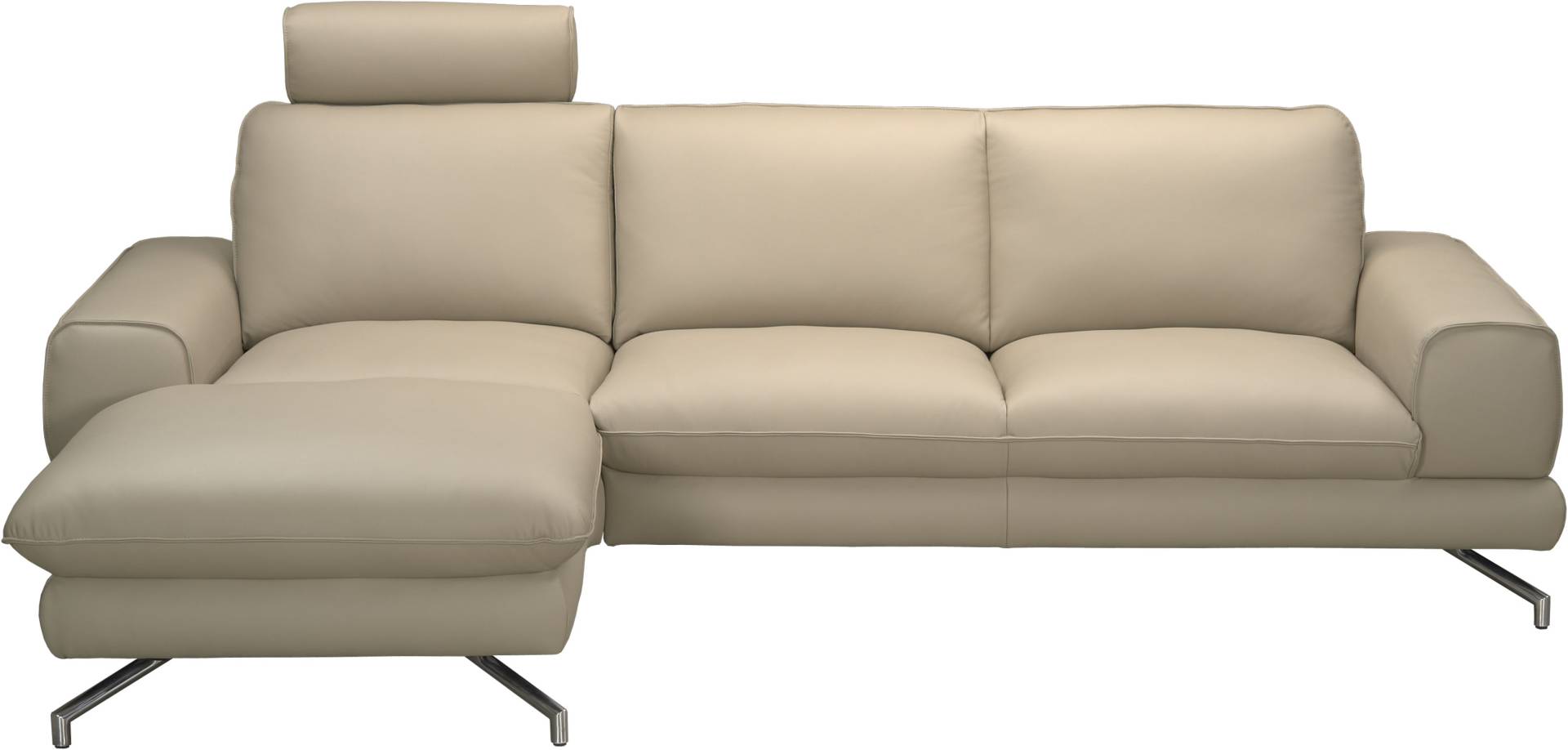 DELA Design Ecksofa »Body L-Form«, inklusive einer Kopfstütze von DELA Design