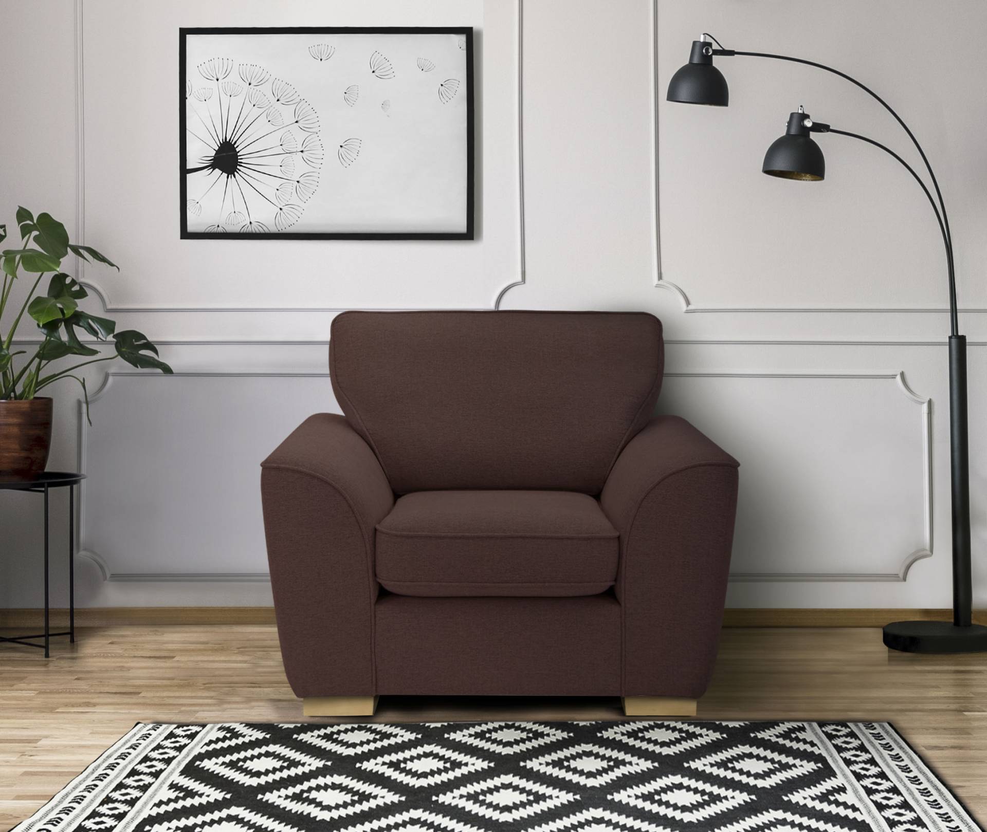 Home affaire Sessel »Savoy Cocktailsessel«, gemütlicher Sessel, in 2 Bezugsqualitäten Home affaire Sessel »Savoy Cocktailsessel«, gemütlicher Sessel, in 2 Bezugsqualitäten von home affaire