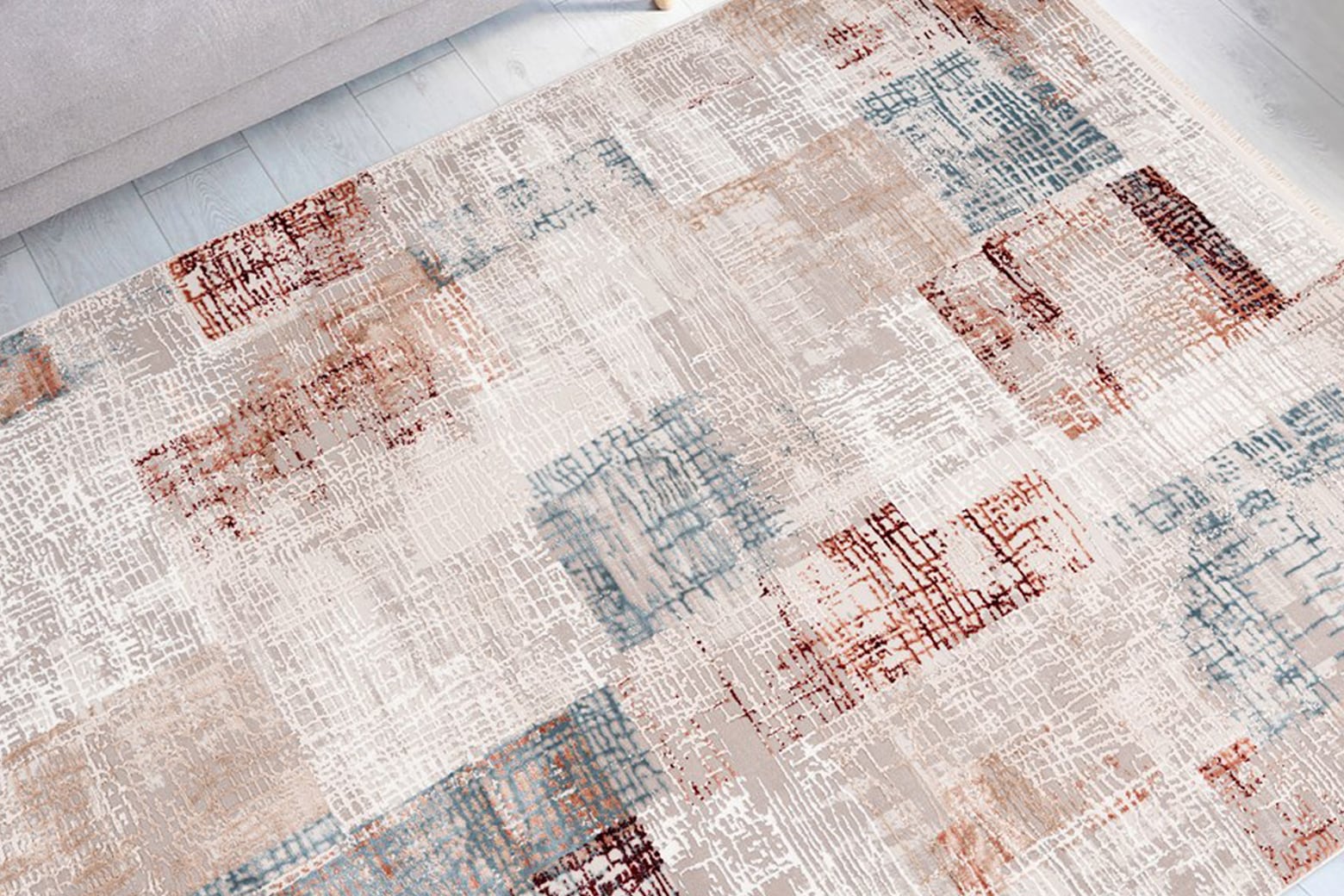 Home affaire Teppich »Mika«, rechteckig, 12 mm Höhe, Vintage Design, Wohnzimmer Home affaire Teppich »Mika«, rechteckig, 12 mm Höhe, Vintage Design, Wohnzimmer von home affaire