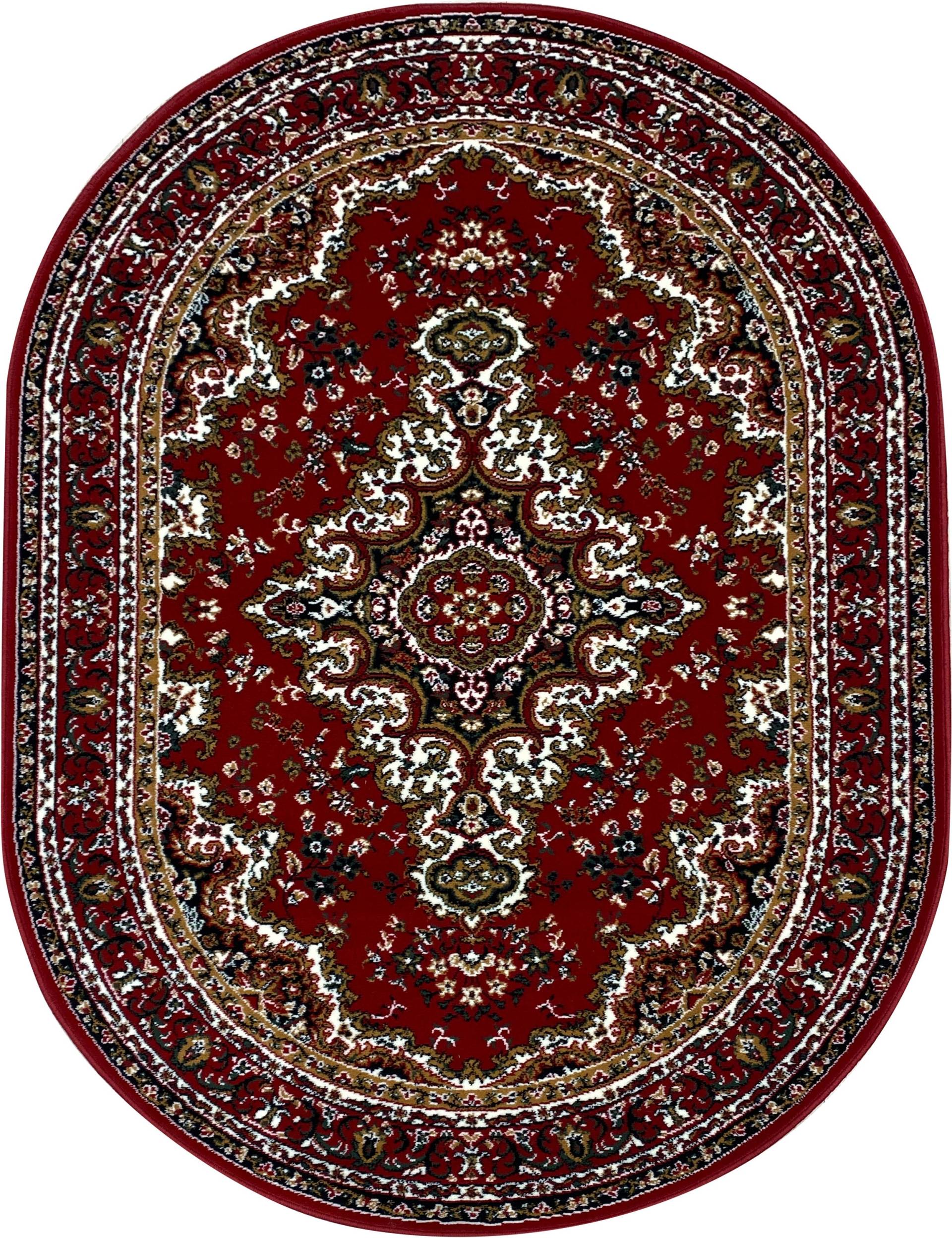 my home Teppich »Oriental, Made in Belgium«, oval, 7 mm Höhe, Orient-Optik, mit Bordüre, Kurzflor, pflegeleicht, elegant my home Teppich »Oriental, Made in Belgium«, oval, 7 mm Höhe, Orient-Optik, mit Bordüre, Kurzflor, pflegeleicht, elegant von My Home