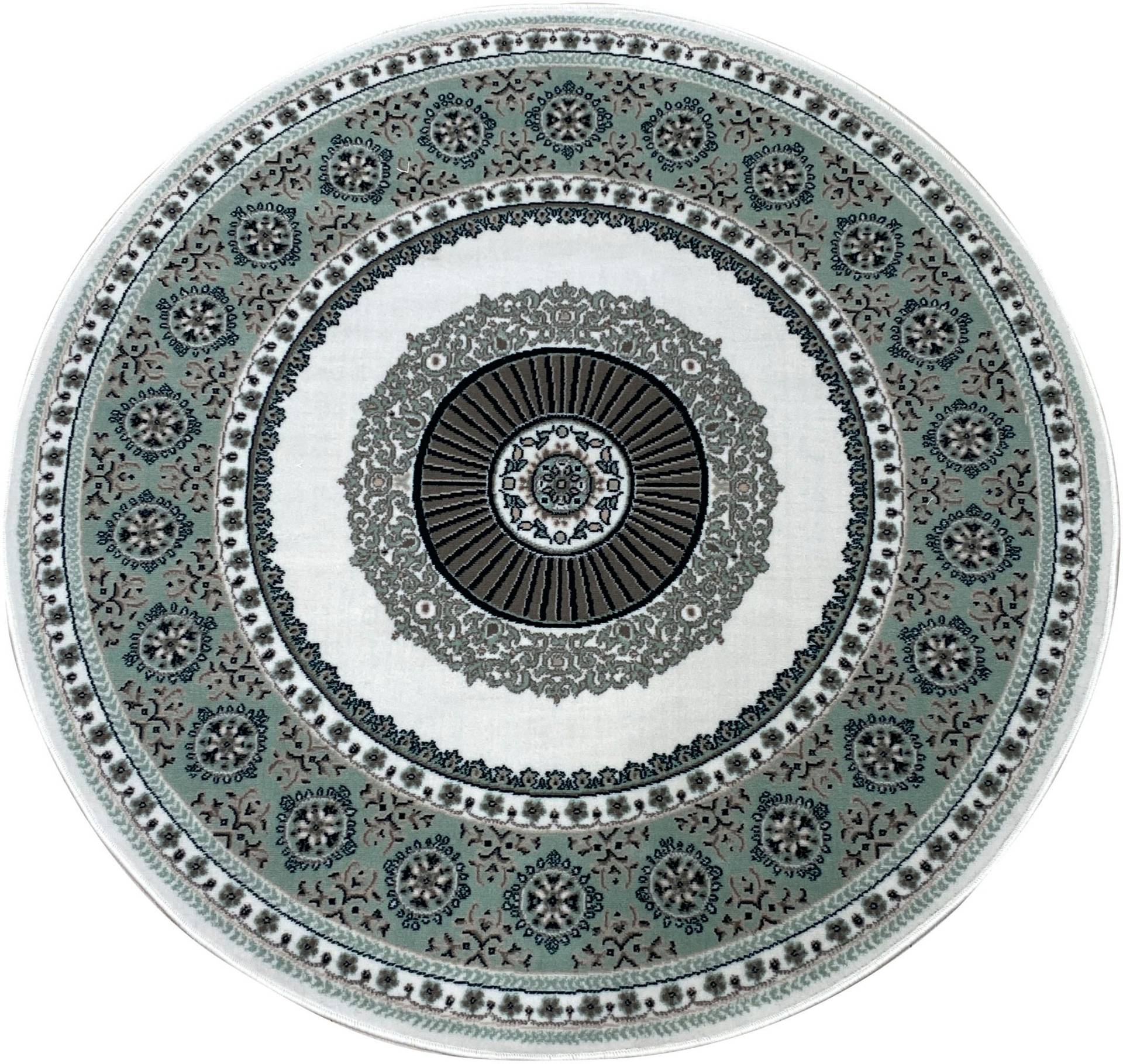 my home Teppich »Shari, Made in Belgium«, rund, 7 mm Höhe, Orient-Dekor, mit Bordüre, Kurzflor, weich, pflegeleicht, elegant my home Teppich »Shari, Made in Belgium«, rund, 7 mm Höhe, Orient-Dekor, mit Bordüre, Kurzflor, weich, pflegeleicht, elegant von My Home