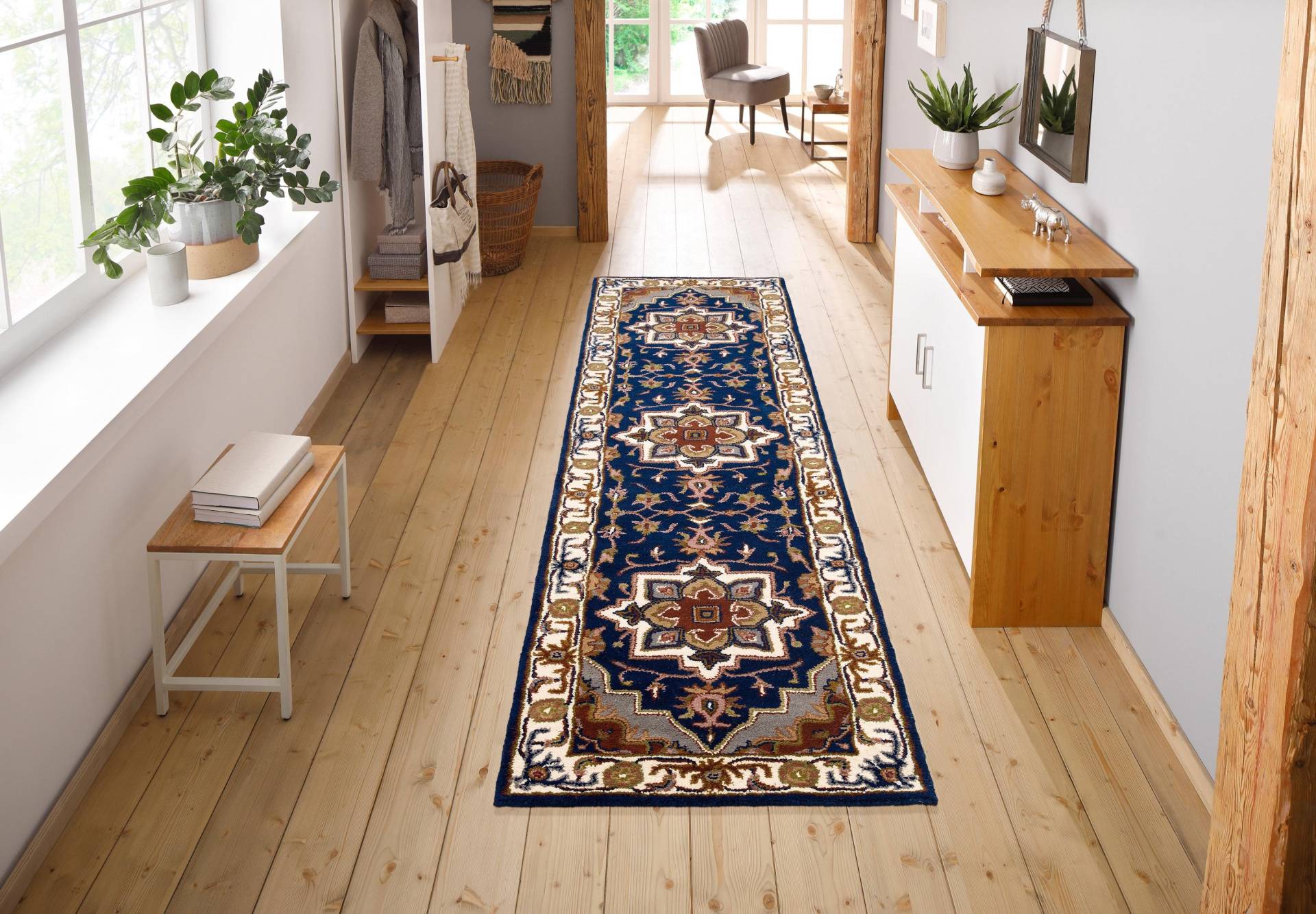 Home affaire Läufer »Aman«, rechteckig, 14 mm Höhe, Teppich-Läufer, reine Wolle, Orient Optik Home affaire Läufer »Aman«, rechteckig, 14 mm Höhe, Teppich-Läufer, reine Wolle, Orient Optik von home affaire