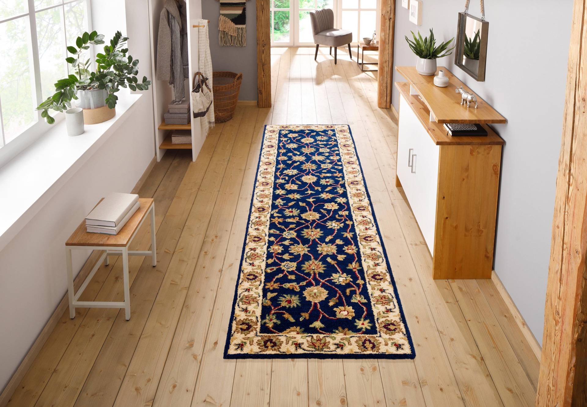 Home affaire Läufer »Sahil«, rechteckig, 14 mm Höhe, Teppich-Läufer, Orient-Optik, ideal im Flur & Schlafzimmer Home affaire Läufer »Sahil«, rechteckig, 14 mm Höhe, Teppich-Läufer, Orient-Optik, ideal im Flur & Schlafzimmer von home affaire