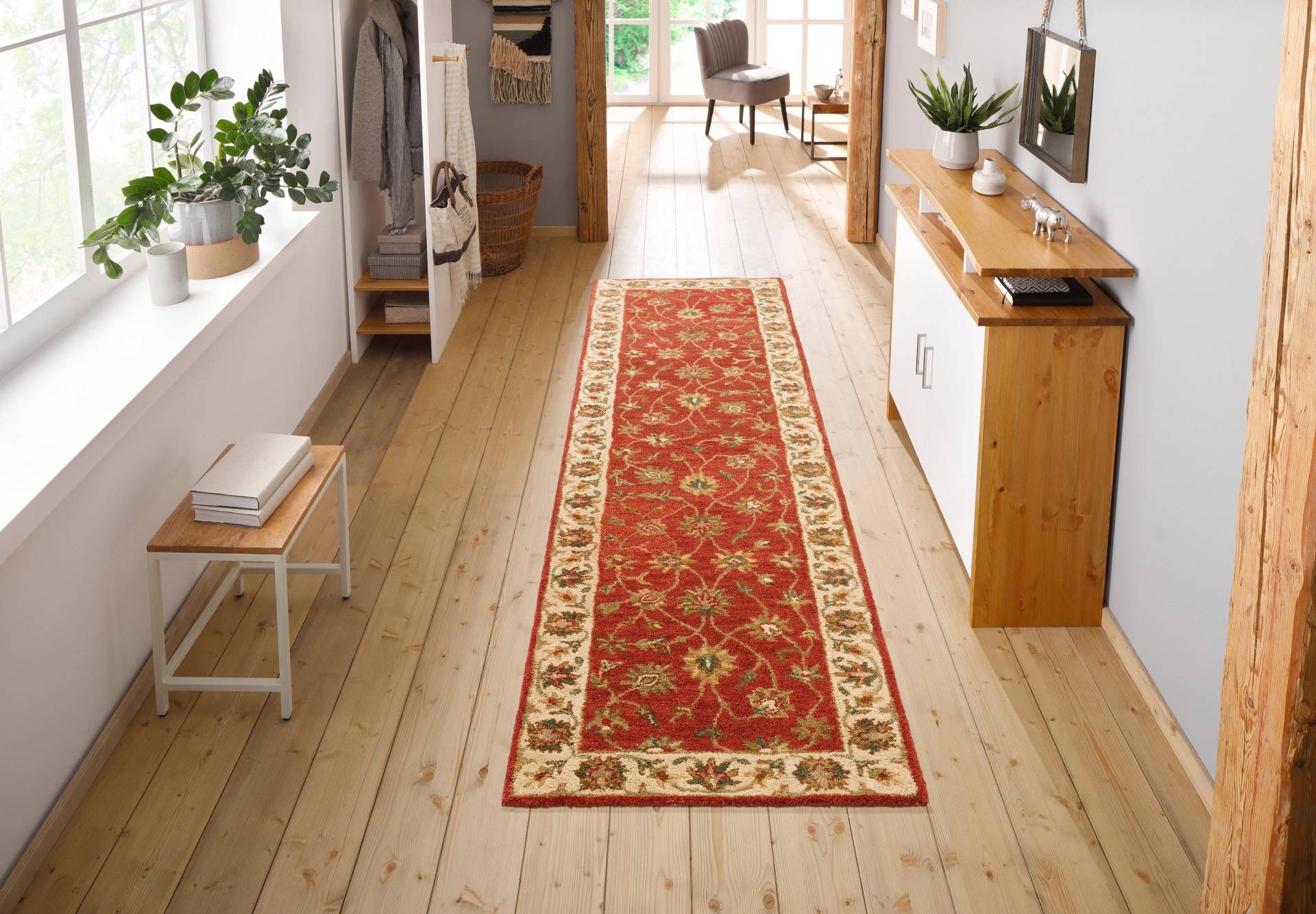 Home affaire Läufer »Sahil«, rechteckig, 14 mm Höhe, Teppich-Läufer, Orient-Optik, ideal im Flur & Schlafzimmer Home affaire Läufer »Sahil«, rechteckig, 14 mm Höhe, Teppich-Läufer, Orient-Optik, ideal im Flur & Schlafzimmer von home affaire