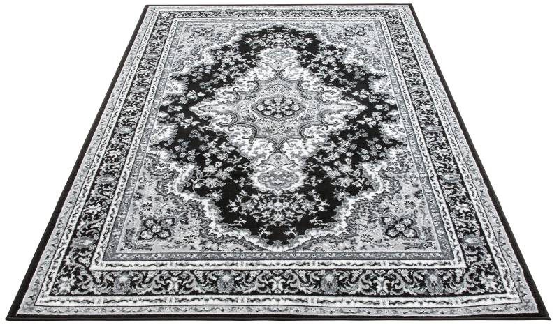 Home affaire Teppich »Oriental, Made in Belgium«, rechteckig, 7 mm Höhe, Orient-Optik, mit Bordüre, Teppich, Kurzflor, Weich von home affaire