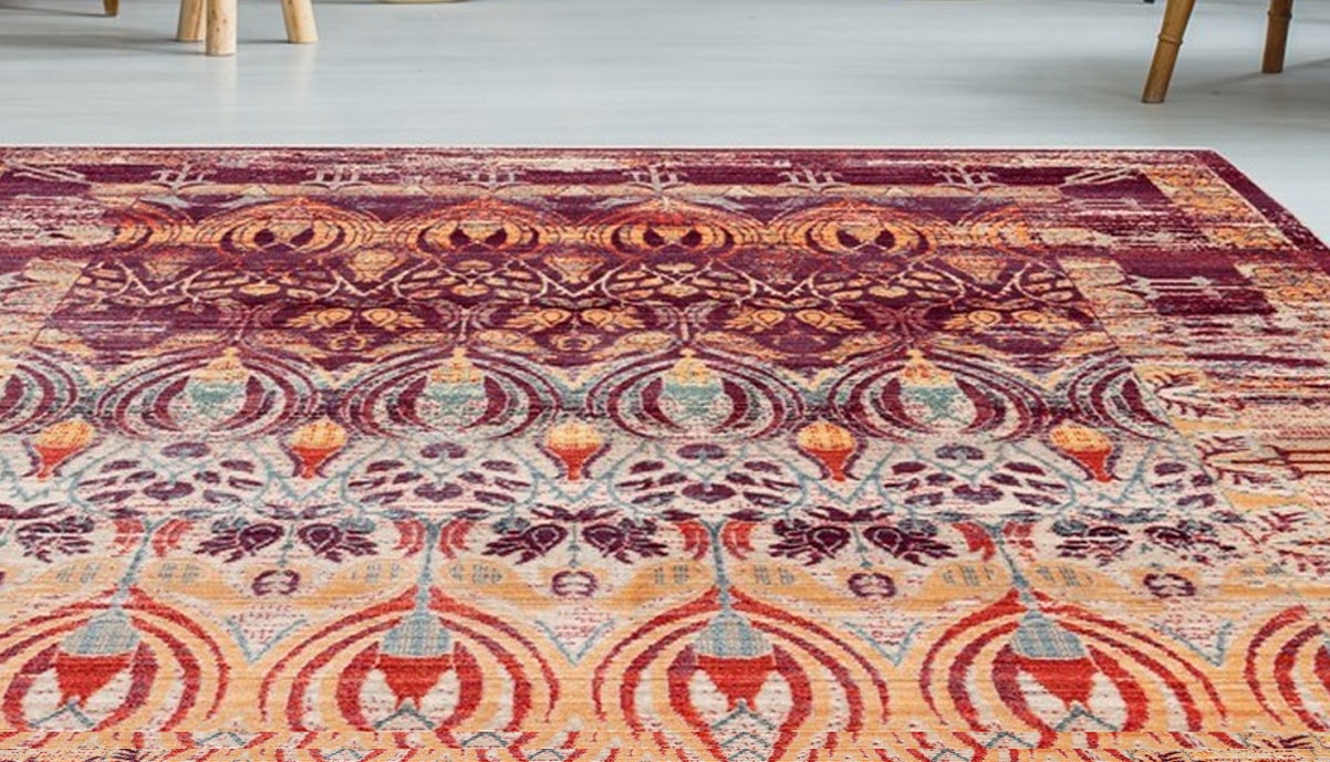 Home affaire Teppich »Damian«, rechteckig, 5 mm Höhe, Mit Fransen, Wohnzimmer Home affaire Teppich »Damian«, rechteckig, 5 mm Höhe, Mit Fransen, Wohnzimmer von home affaire