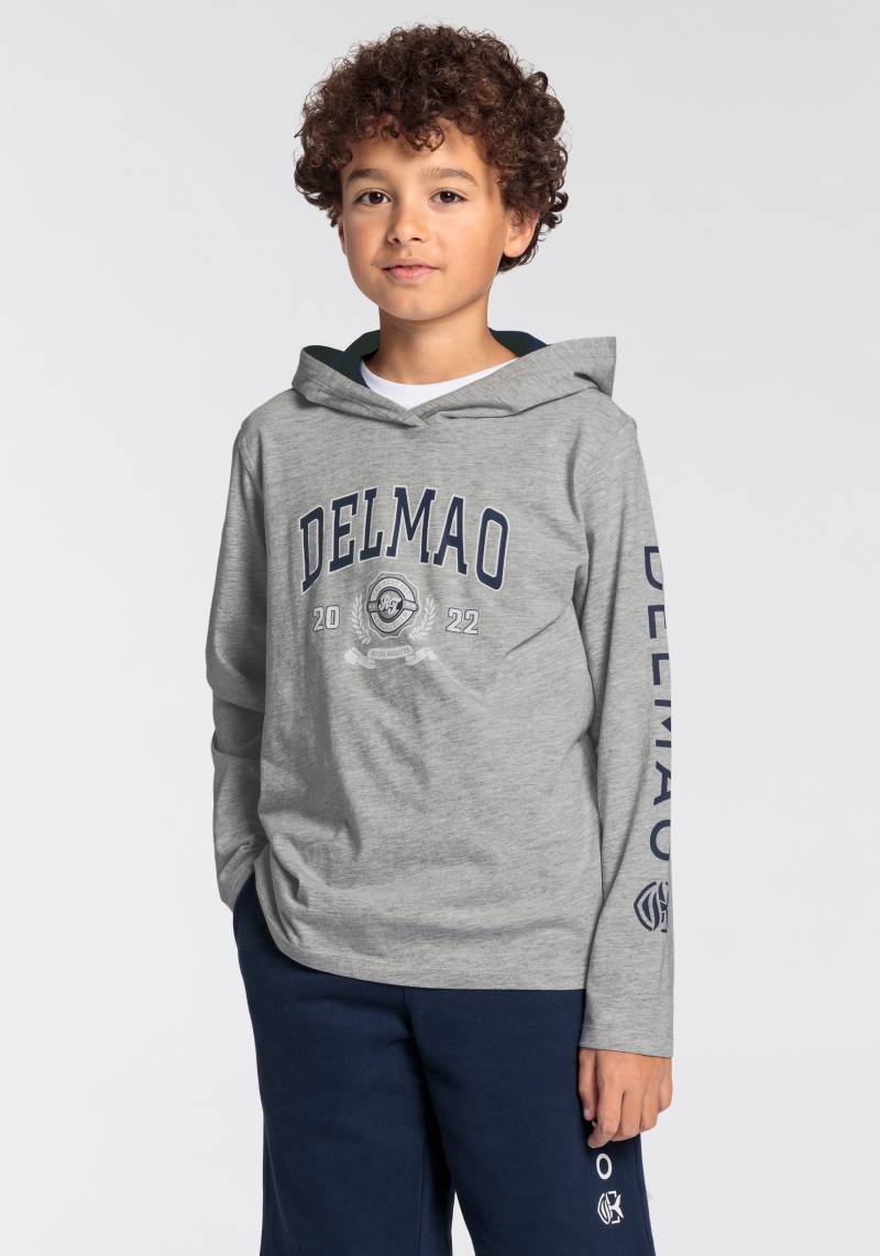 DELMAO Kapuzenshirt »für Jungen«, mit Ärmeldruck. NEUE MARKE von DELMAO