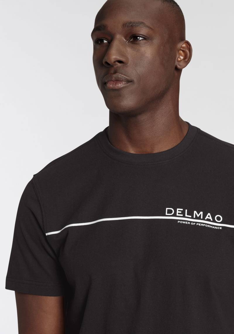 DELMAO T-Shirt, mit modischem Brustprint - NEUE MARKE! von DELMAO