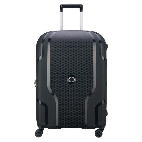 Clavel Erw. 4 Doppelrollen Trolley 70 Cm Damen Schwarz 70 CM von DELSEY