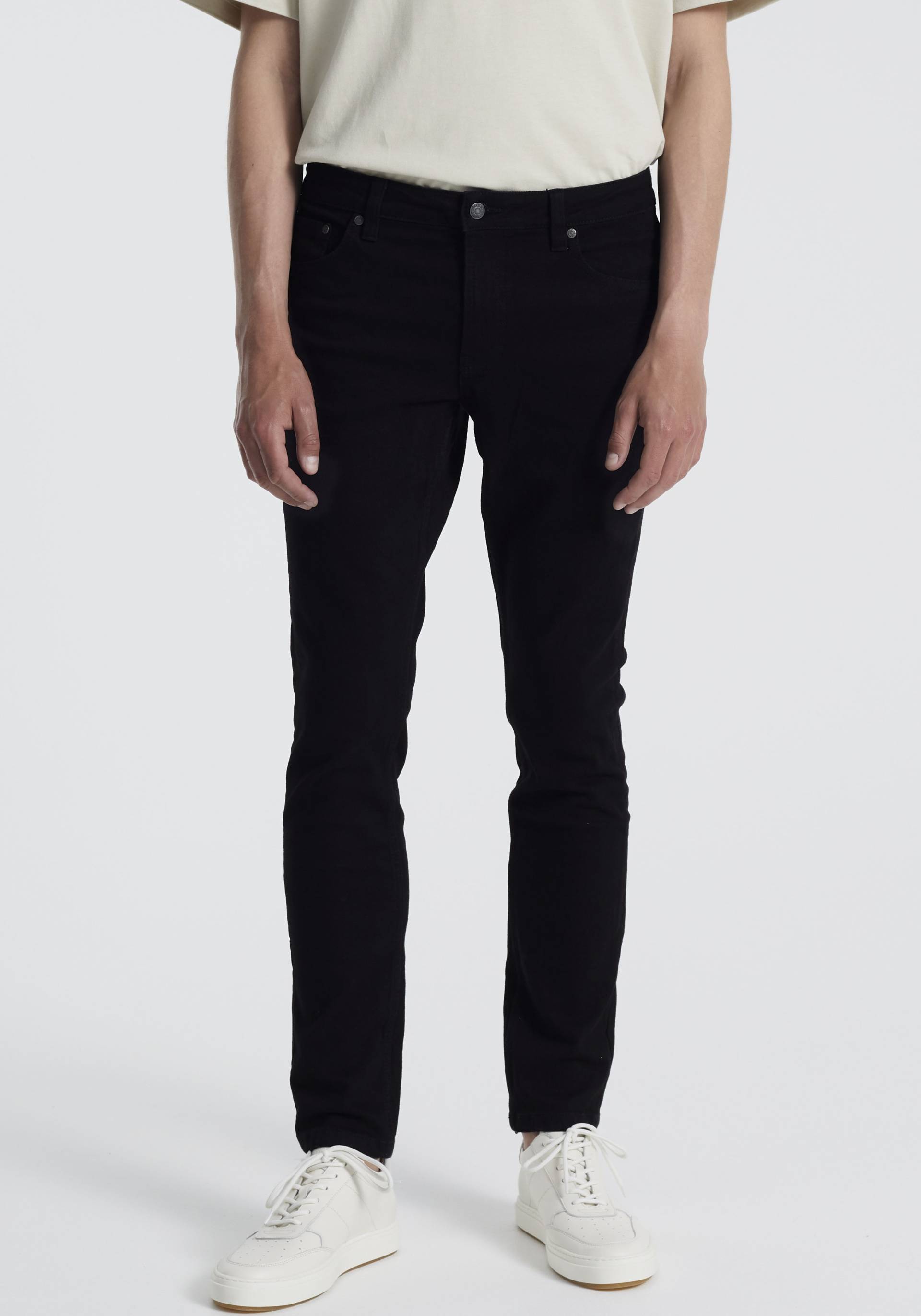 DENIM PROJECT Slim-fit-Jeans, mit Logo-Badge von DENIM PROJECT
