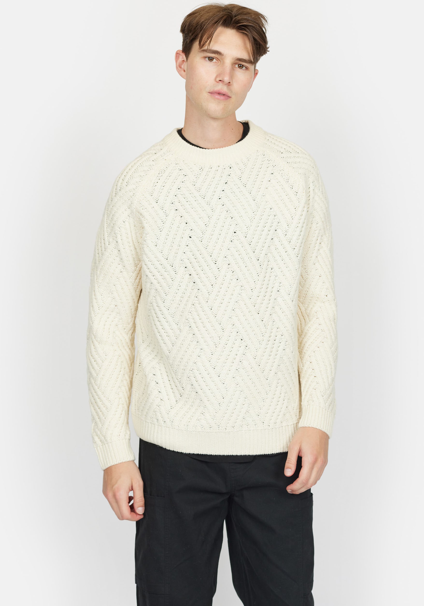 DENIM PROJECT Strickpullover, mit Strukturmuster von DENIM PROJECT