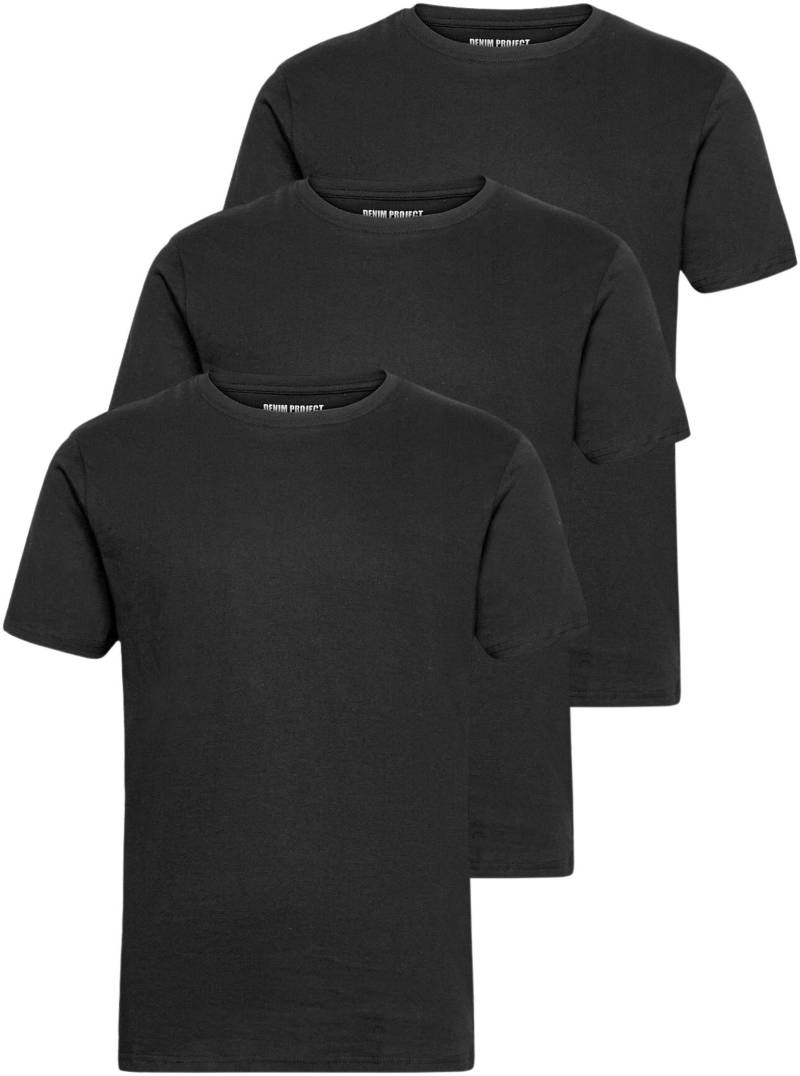 DENIM PROJECT T-Shirt, (Packung, 3 tlg., 3-er), in Unifarbe von DENIM PROJECT
