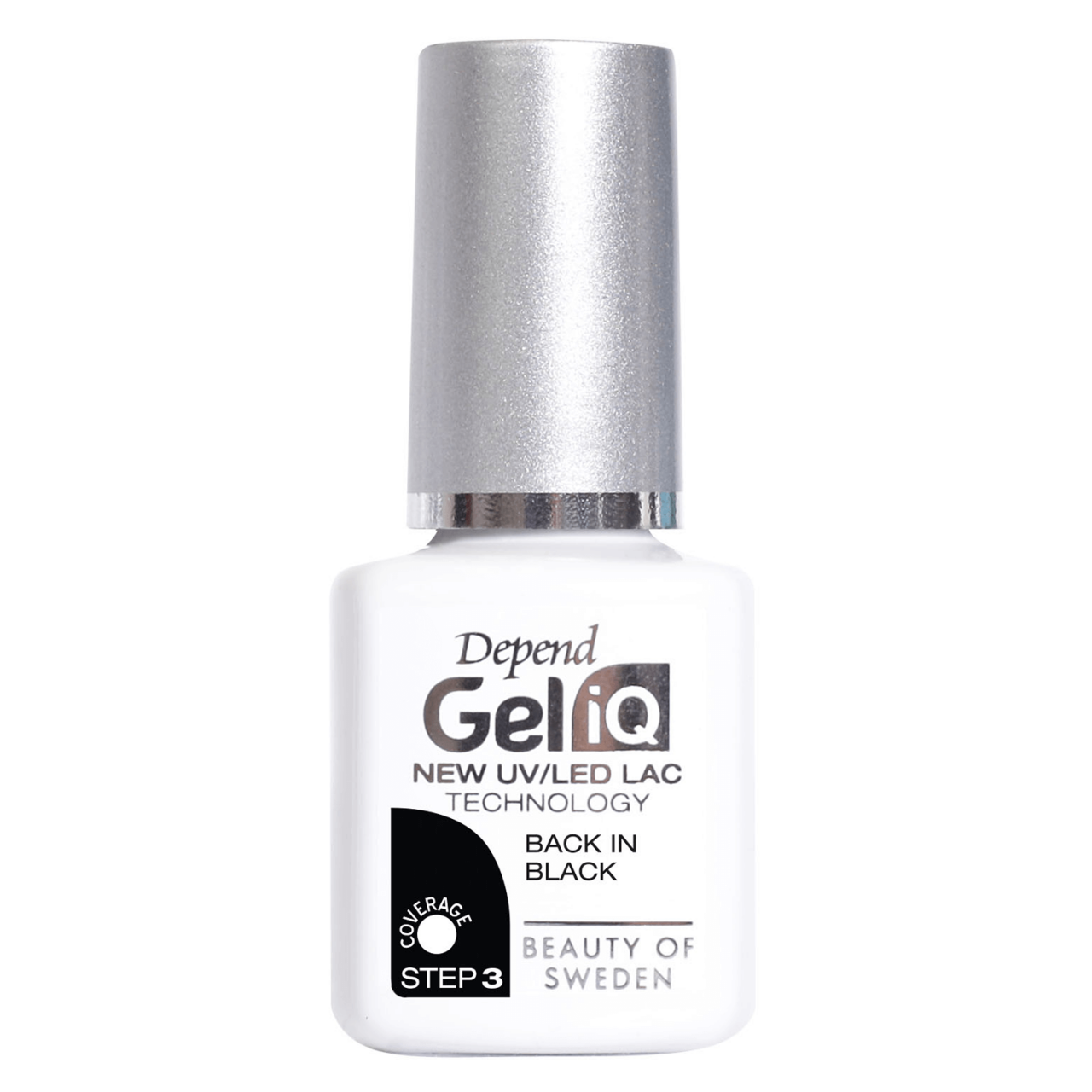 Gel iQ Color - Back in Black von DEPEND Beauty of Sweden