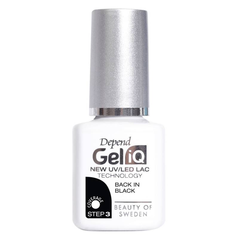 Gel iQ Color - Back in Black von DEPEND Beauty of Sweden