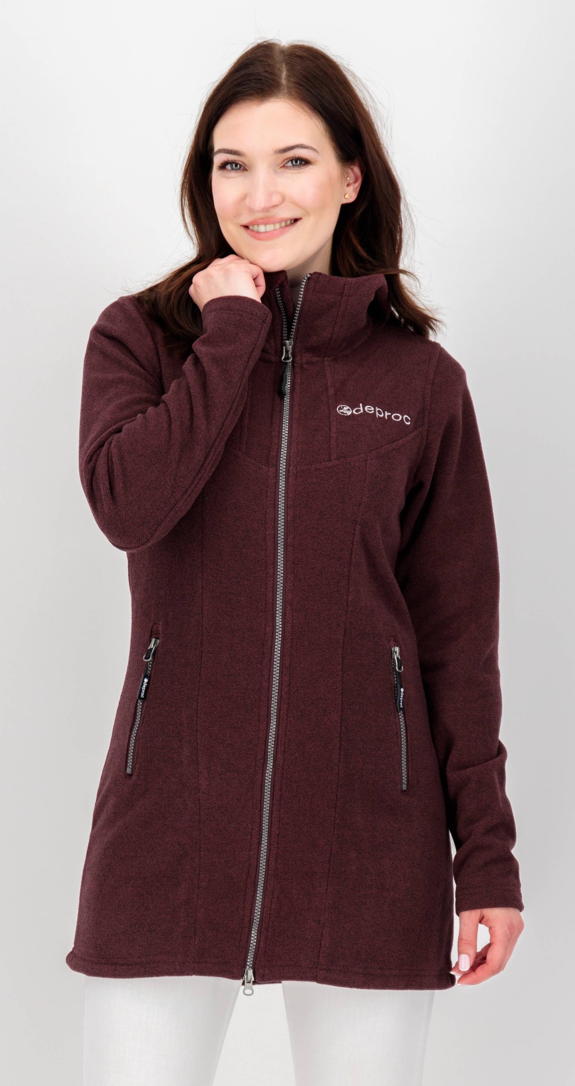DEPROC Active Fleecejacke »GLORY APRIL«, mit 2-Wege-Reissverschluss DEPROC Active Fleecejacke »GLORY APRIL«, mit 2-Wege-Reissverschluss von DEPROC Active