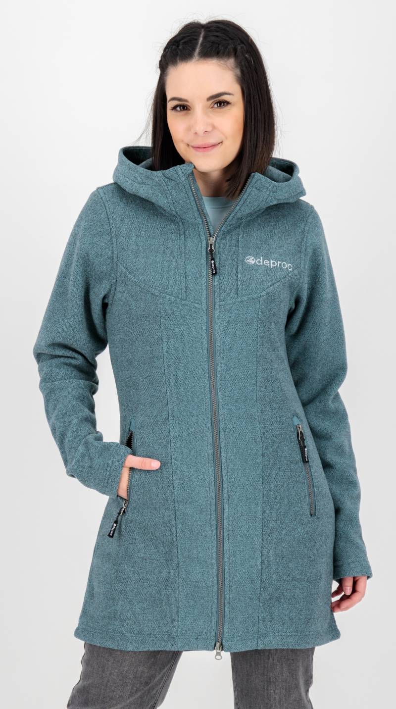 DEPROC Active Fleecejacke »GLORY APRIL«, mit 2-Wege-Reissverschluss von DEPROC Active