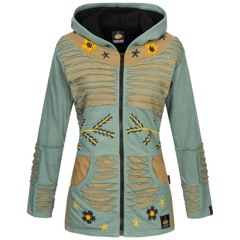 DEPROC Active Fleecejacke »Patchwork Multicolor NUNAVUT II NEW FLOWER POWER« von DEPROC Active